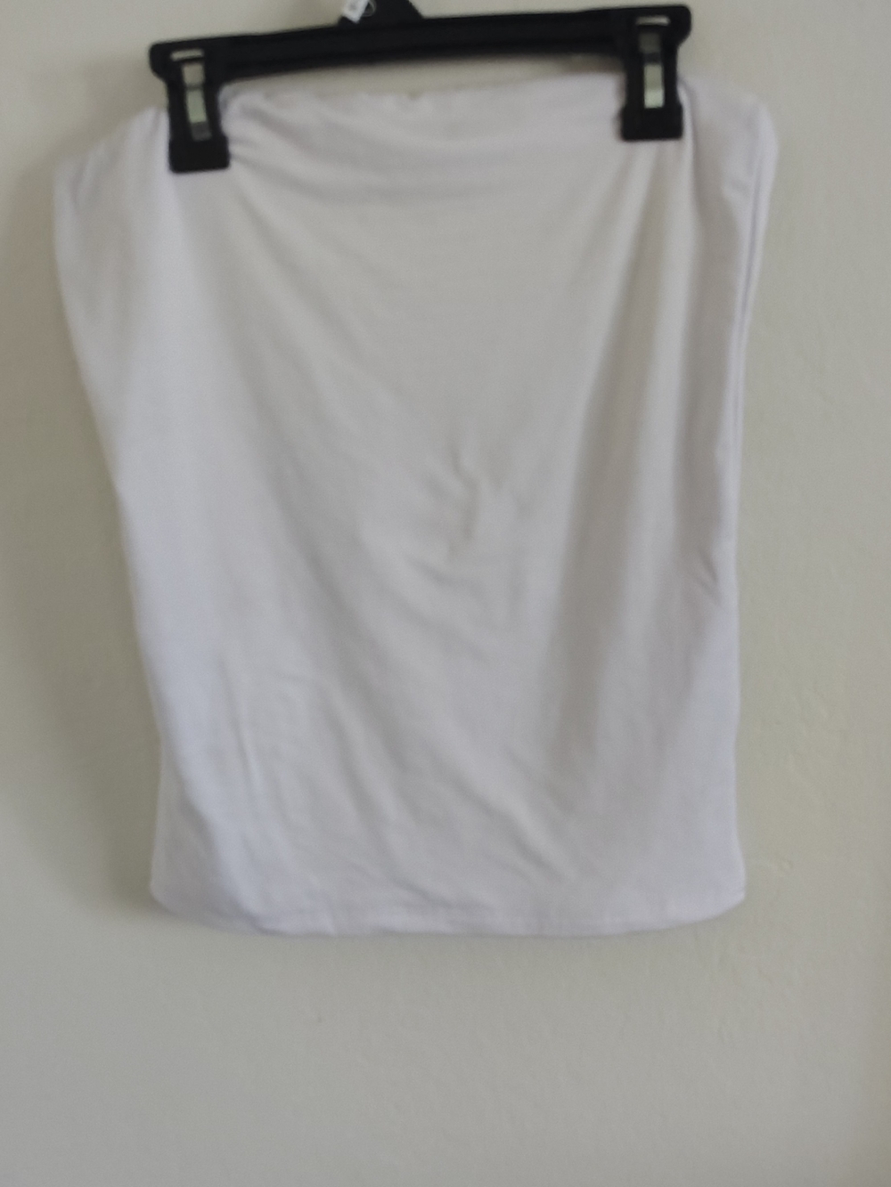 Classic White Women's Tube Top